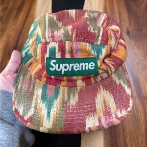Supreme Ikat Camp Hat